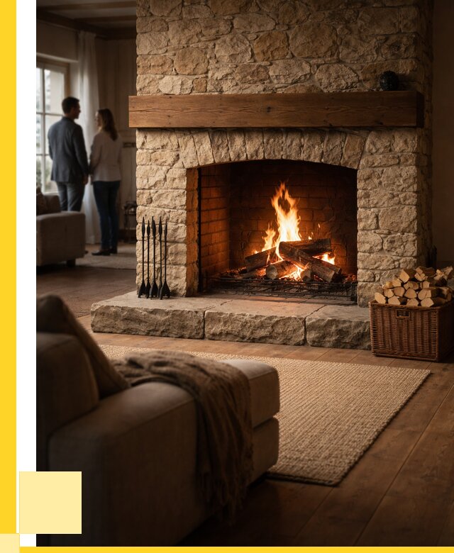 Открытые камины под ключ в Котласе от 155445 р. ЭриданКтл