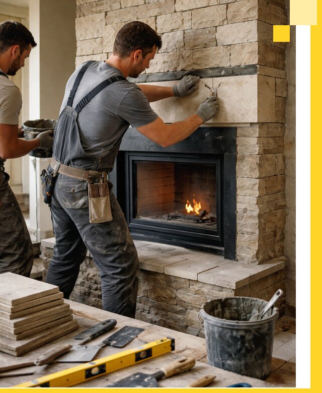 Проектирование и установка открытых каминов в Котласе