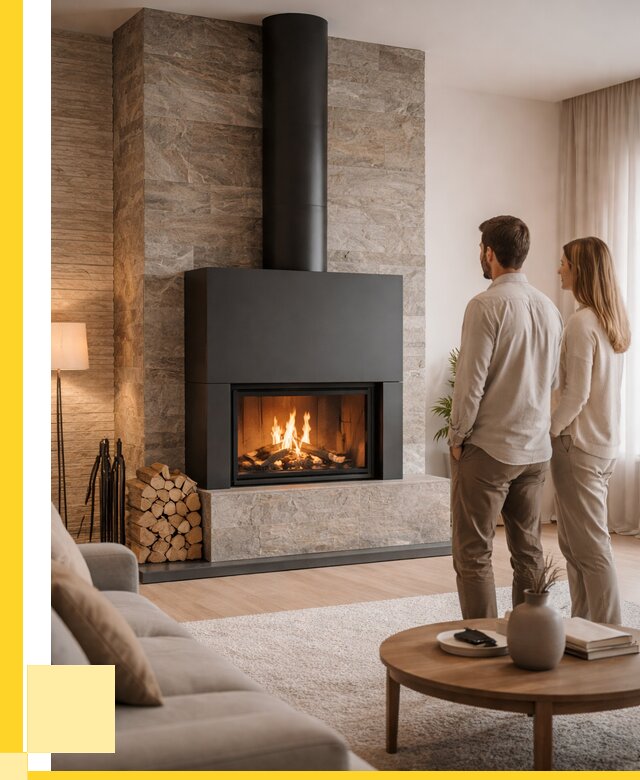 Закрытые камины под ключ в Котласе от 124356 р., ЭриданКтл