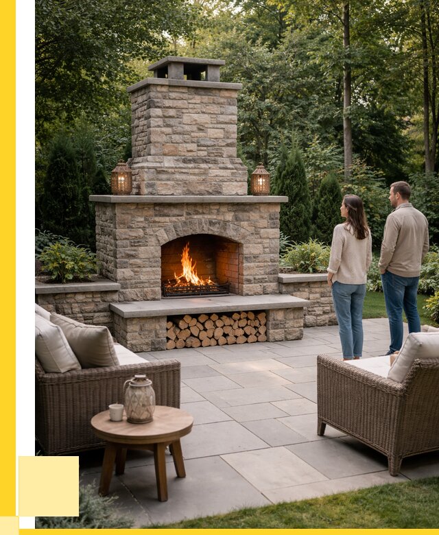 Уличные камины из кирпича в Котласе от 155445 р. | ЭриданКтл