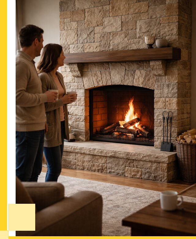 Каменные камины на заказ в Котласе от 186534 р. | ЭриданКтл