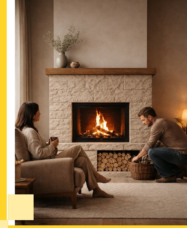 Камины для дома в Котласе под ключ от 155445 р. | ЭриданКтл