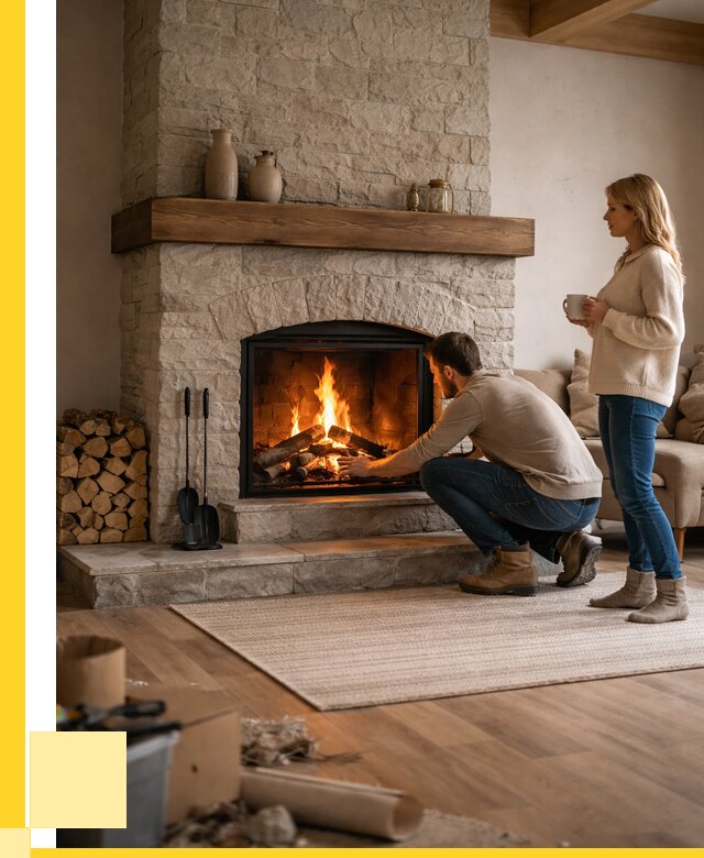 Камины для загородного дома в Котласе от 362705 р., ЭриданКтл