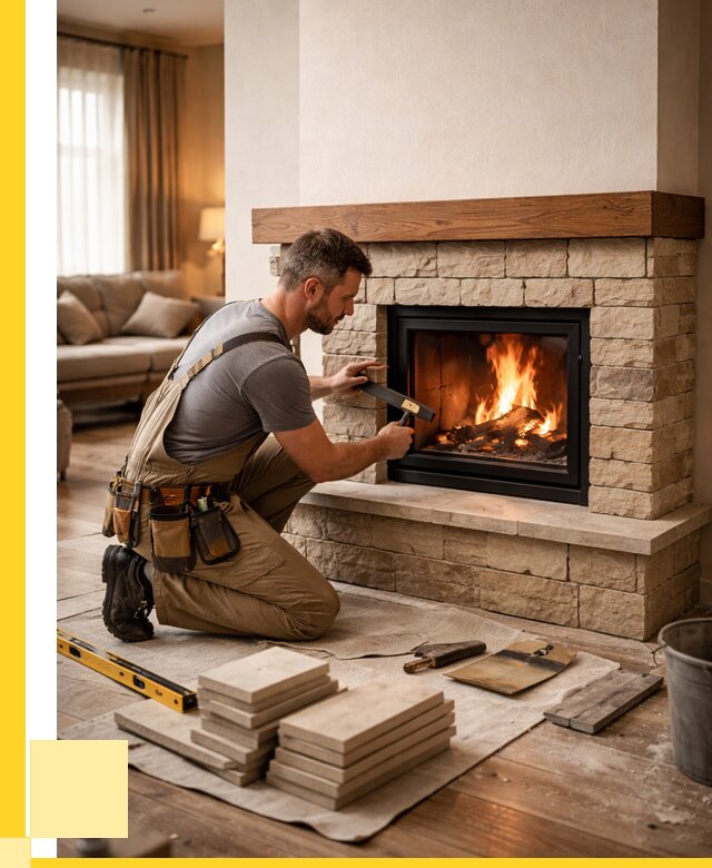 Строительство каминов в Котласе от 155445 р., ЭриданКтл - под ключ