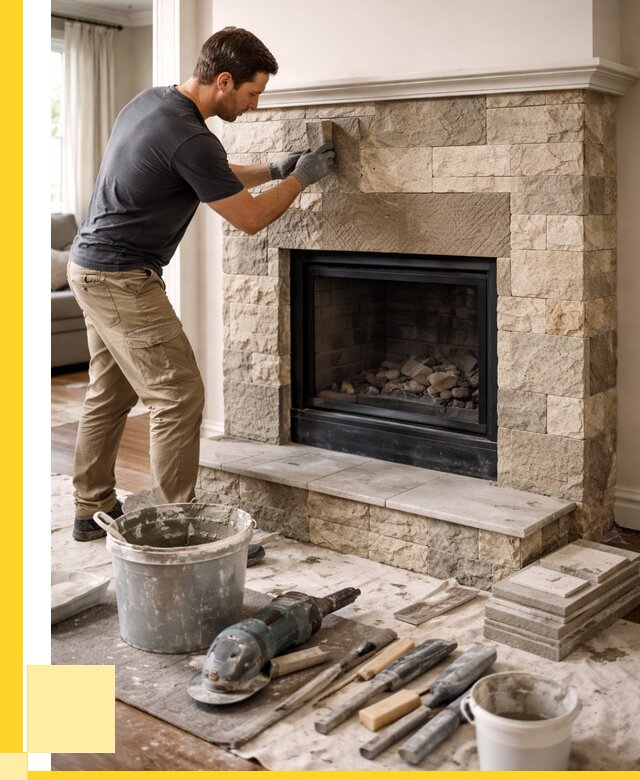 Ремонт каминов и печей в Котласе от 15545 р. | ЭриданКтл