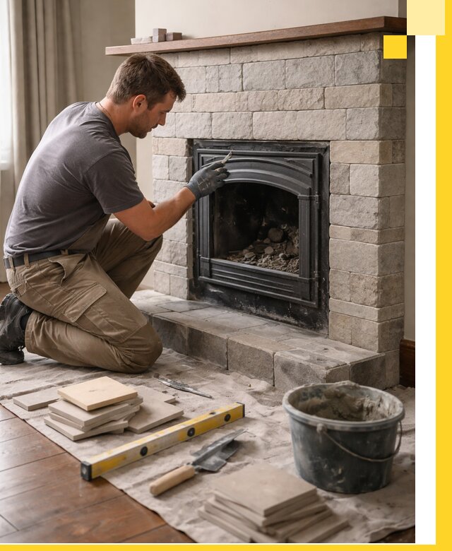 Профессиональный ремонт каминов в Котласе восстановление и сервис