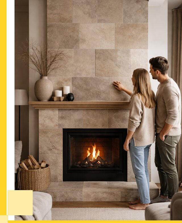 Облицовка каминов керамогранитом в Котласе от 4663 р. | ЭриданКтл