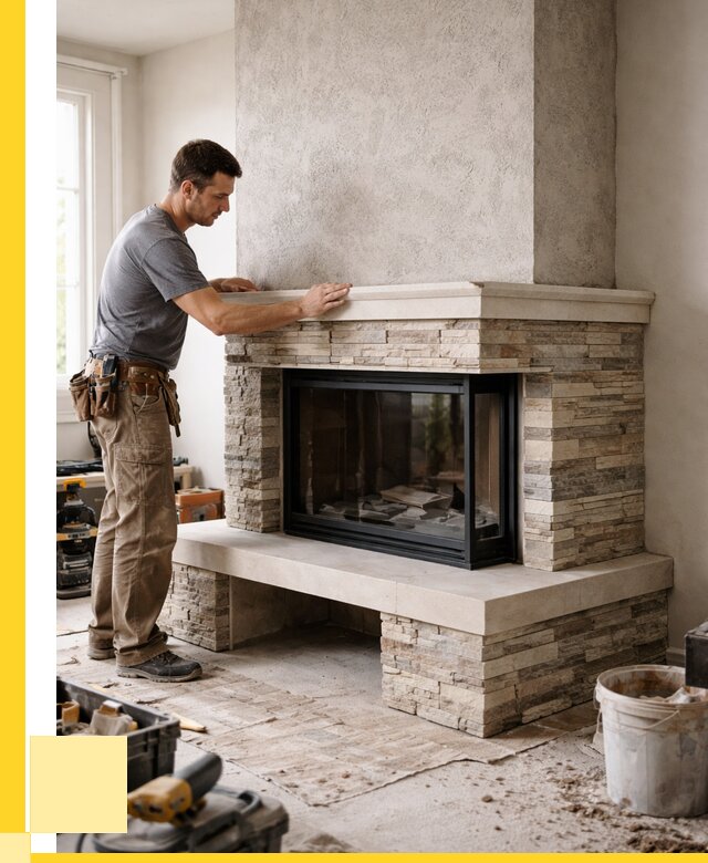 Изготовление каминов под ключ в Котласе от 155445 р. | ЭриданКтл