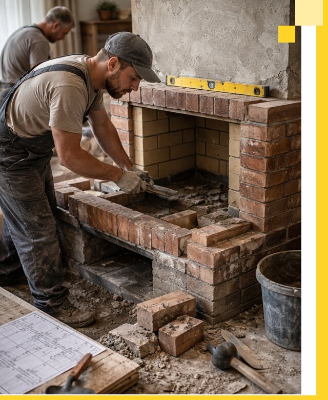 Изготовление и установка каминопечей под ключ в Котласе