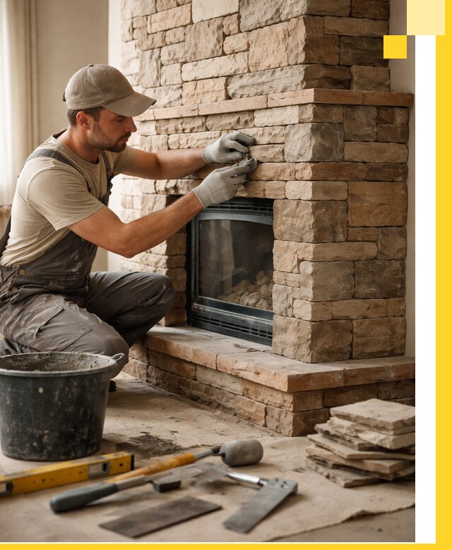 Проектирование и установка печей-каминов под ключ в Котласе