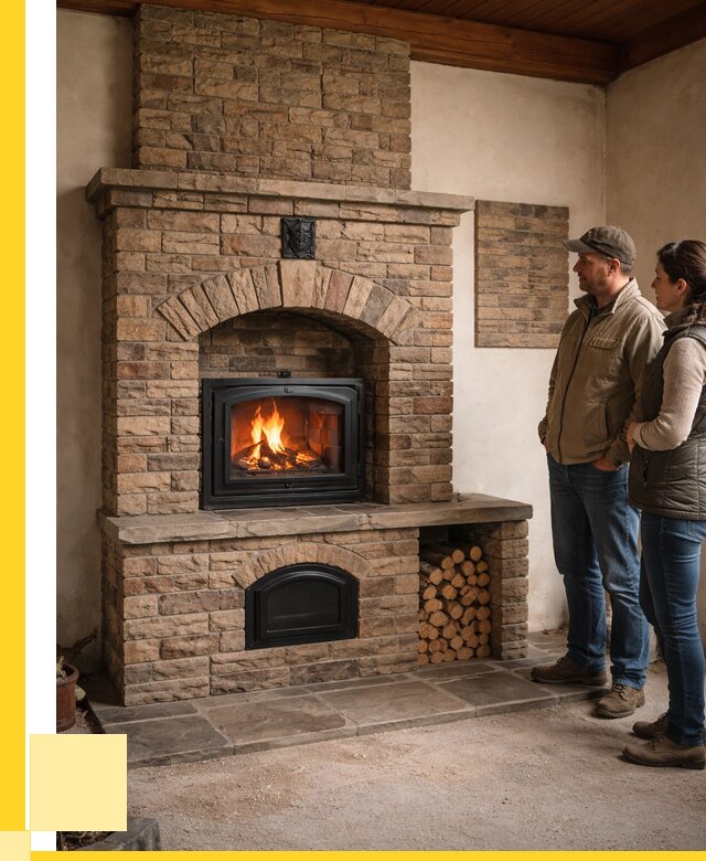 Кирпичная печь под ключ в Котласе от 155445 р. | ЭриданКтл