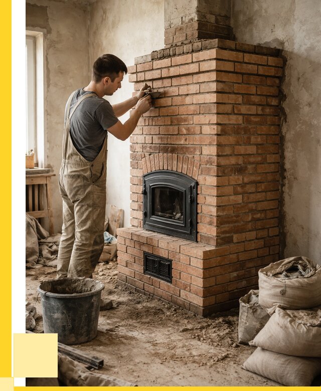 Строительство печей в Котласе от 67360 р. под ключ, ЭриданКтл