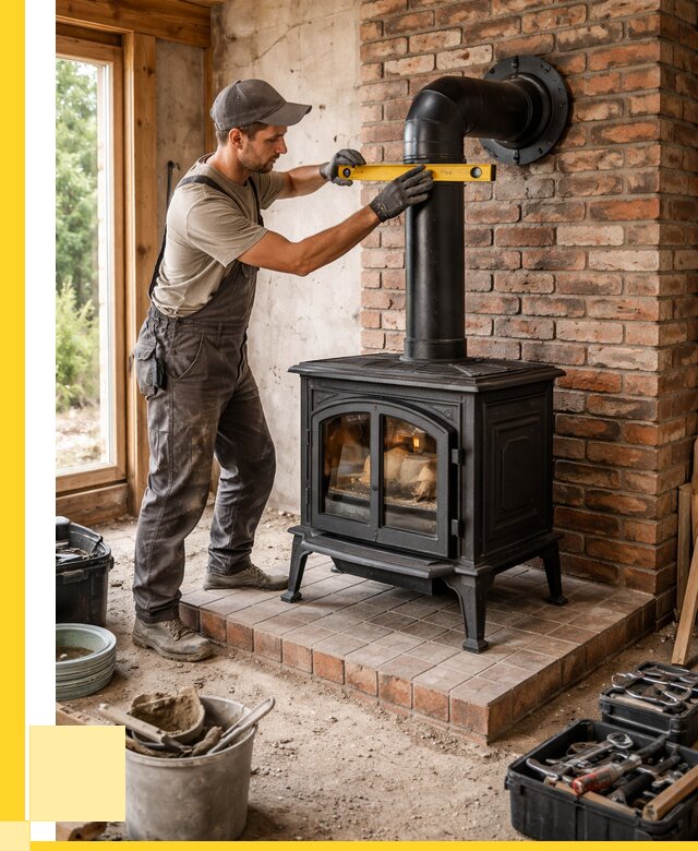 Монтаж печей установка банной печи в Котласе от 15545 р. | ЭриданКтл