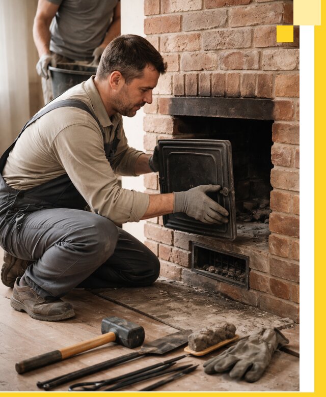 Ремонт печей в Котласе с гарантией качества и безопасности