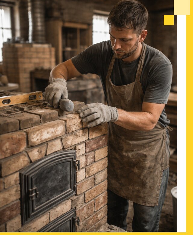 Изготовление печей на заказ в Котласе с проектом и монтажом