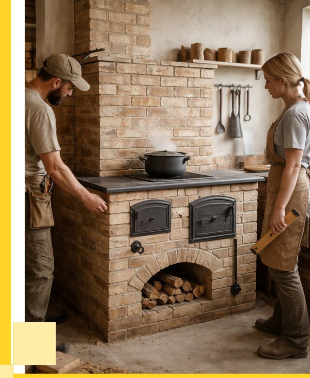 Варочно отопительные печи в Котласе от 93267 р. | ЭриданКтл