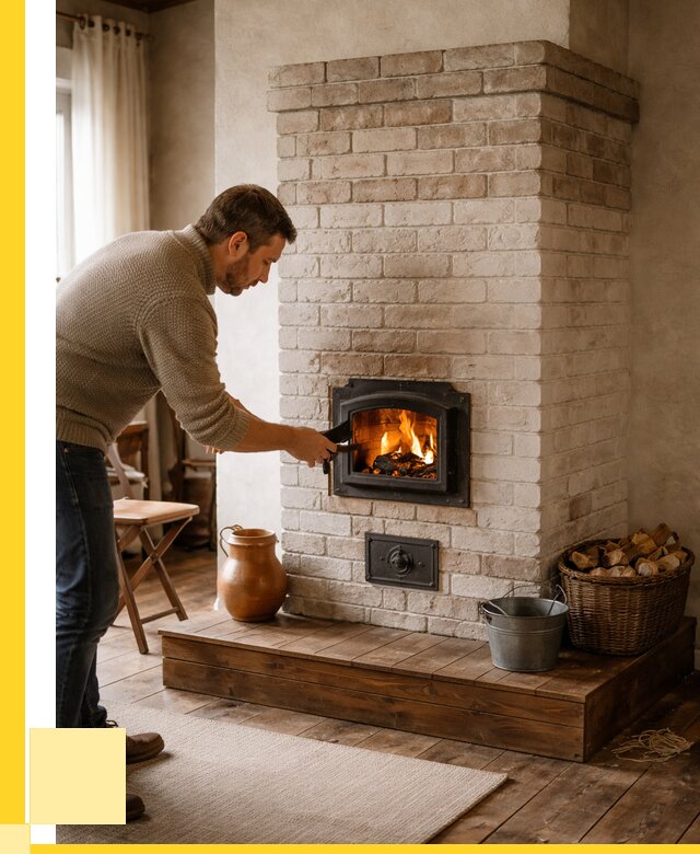 Печь голландка из кирпича в Котласе от 88086 р. | ЭриданКтл