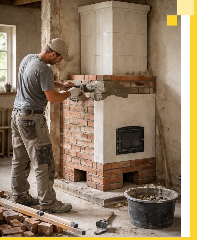 Изготовление и установка печей-голландок под ключ в Котласе