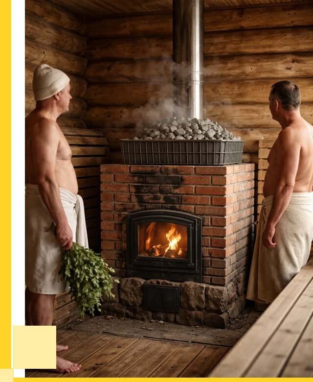 Печи для парной в Котласе под ключ от 67360 р. - ЭриданКтл