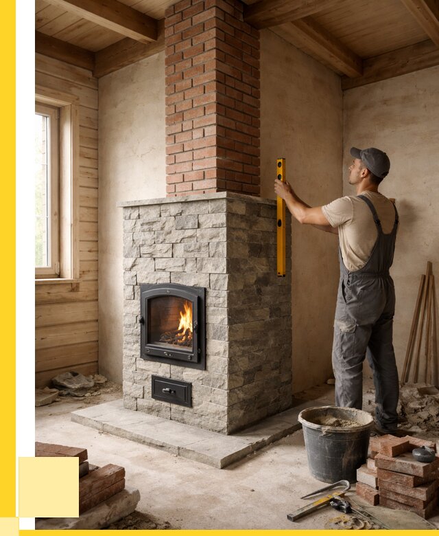 Печи и дымоходы под ключ в Котласе от 46634 р., ЭриданКтл