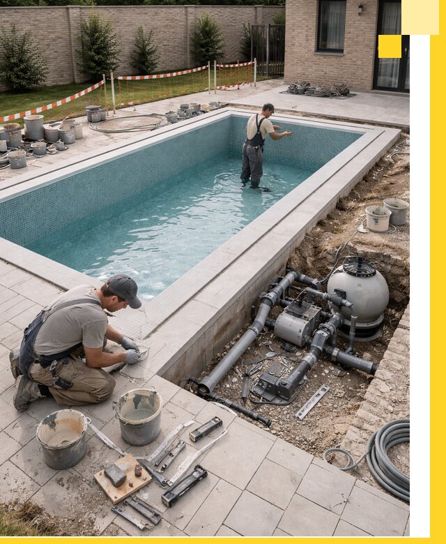 Строительство бассейнов под ключ в Котласе: проекты и монтаж