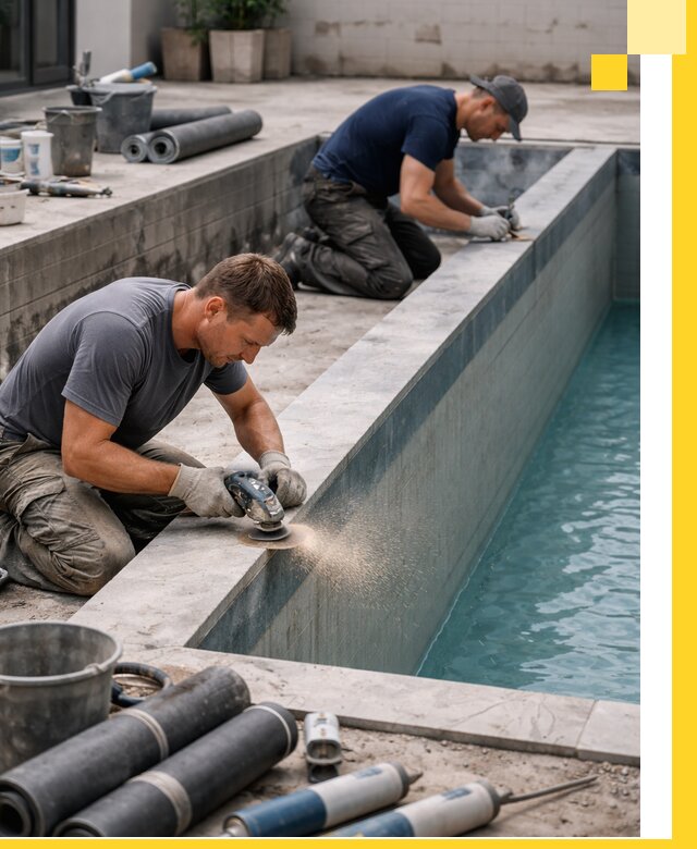 Профессиональный ремонт бассейнов под ключ в Котласе