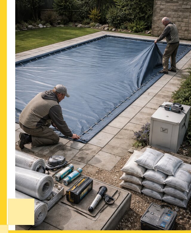 Консервация бассейнов в Котласе под ключ от 6736 р. | ЭриданКтл