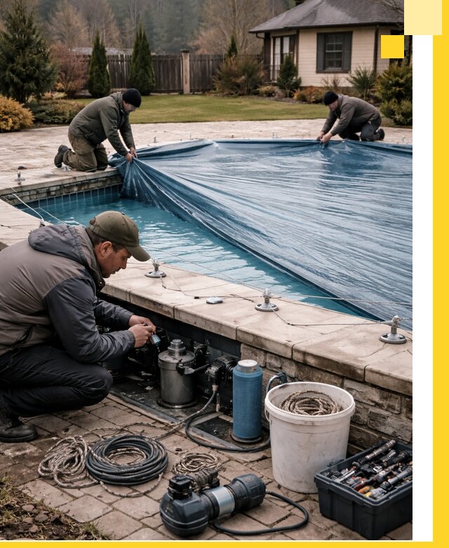 Консервация бассейнов в Котласе: подготовка к длительному хранению