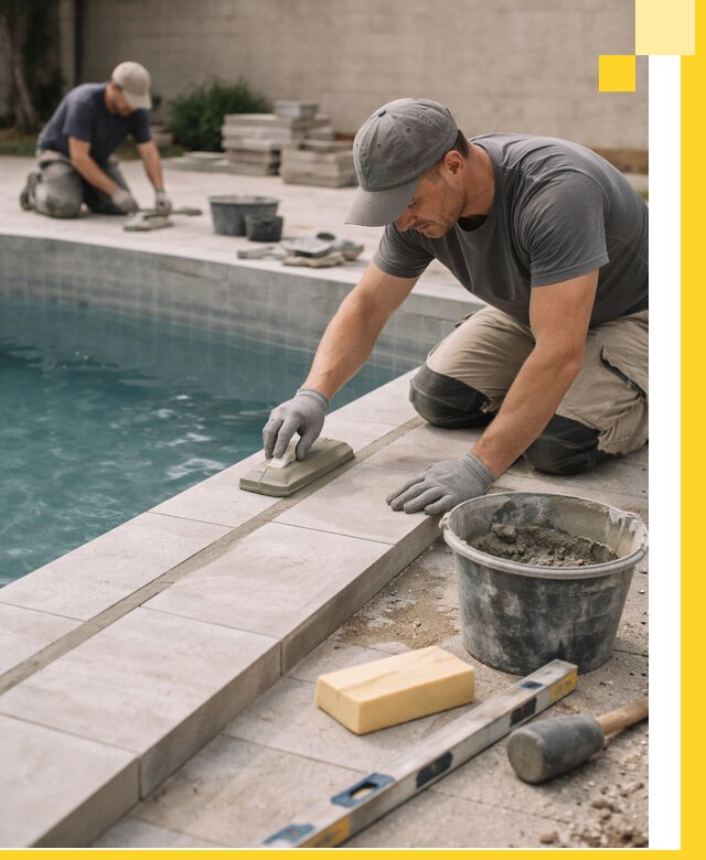 Отделка бассейнов в Котласе: декоративная отделка и гидроизоляция