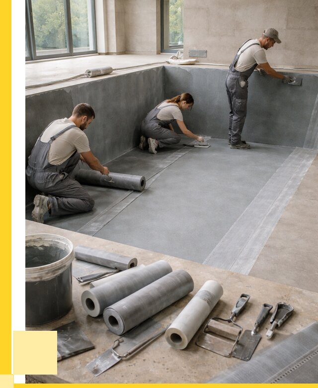 Гидроизоляция бассейнов в Котласе от 2073 р., ЭриданКтл