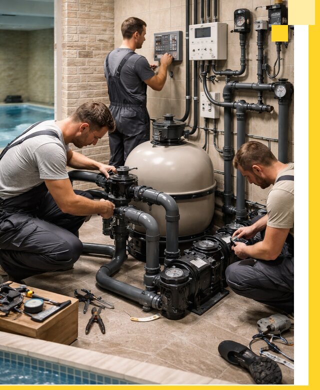 Комплексное оборудование для бассейнов под ключ в Котласе