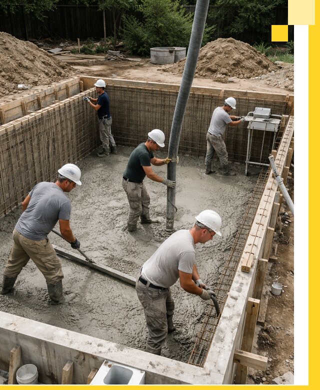 Строительство бетонных бассейнов под ключ в Котласе