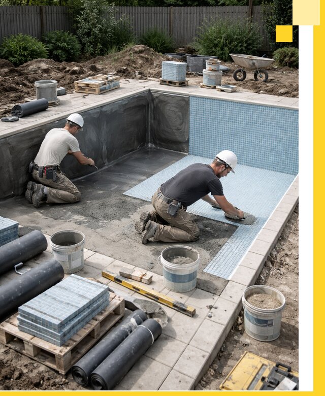 Проектирование и строительство стационарных бассейнов в Котласе