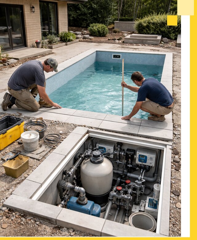 Строительство качественных домашних бассейнов под ключ в Котласе