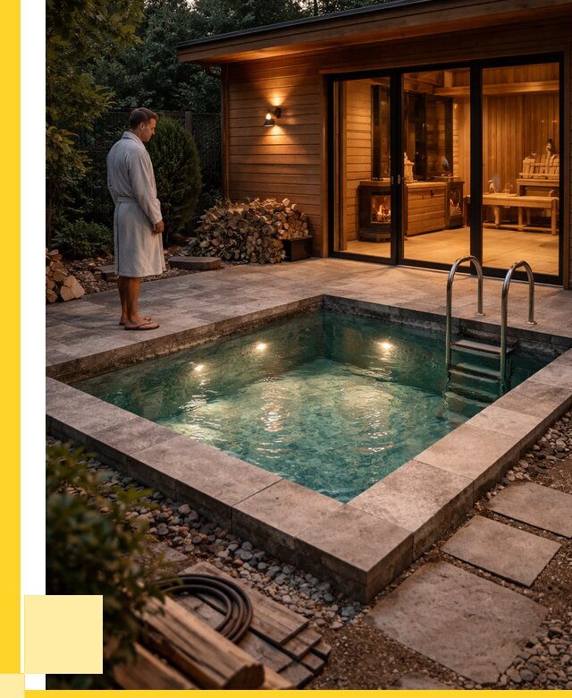 Бани с бассейном под ключ в Котласе от 98449 р. | ЭриданКтл