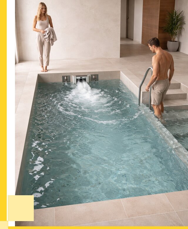 Бассейн с противотоком в Котласе от 259075 р. | ЭриданКтл