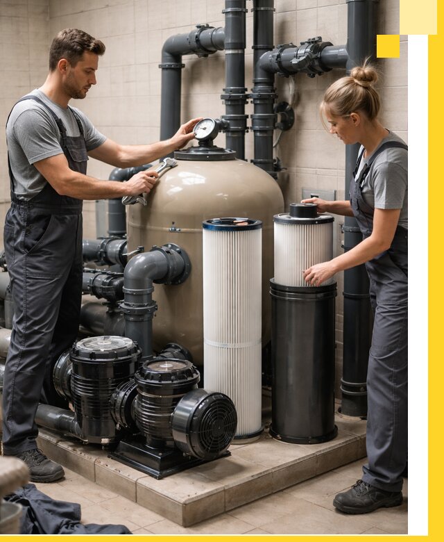 Фильтры и системы фильтрации для бассейнов в Котласе