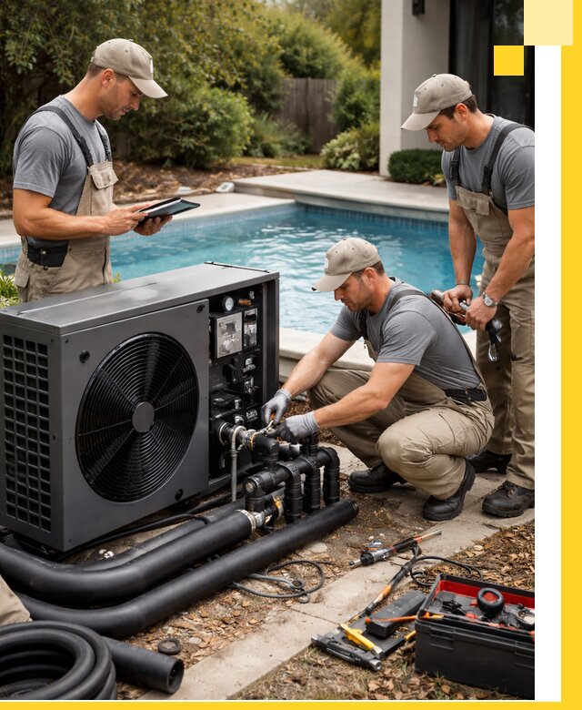 Проектирование и установка тепловых насосов для бассейнов в Котласе