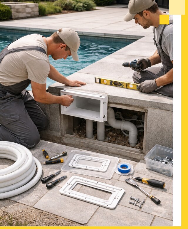 Поставка и установка скиммеров для бассейнов в Котласе