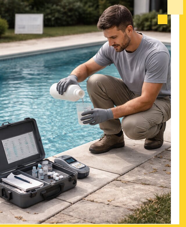 Профессиональная дезинфекция воды в бассейне в Котласе