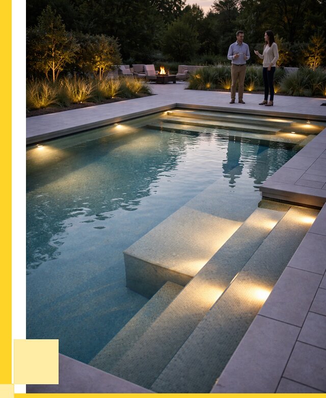 Освещение бассейнов в Котласе под ключ от 25908 р. | ЭриданКтл