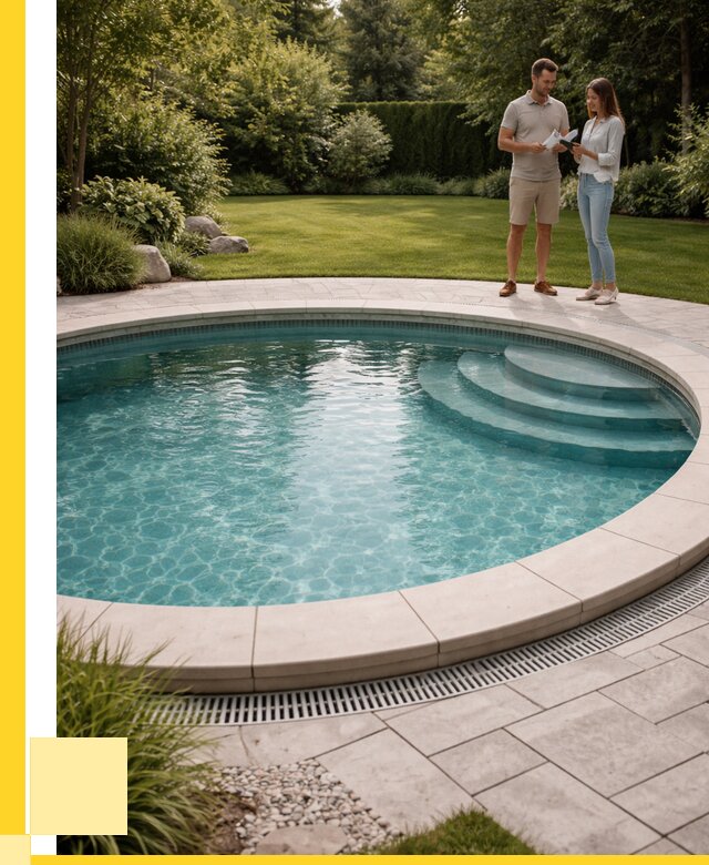 Круглые каркасные бассейны купить в Котласе от 259075 р. | ЭриданКтл