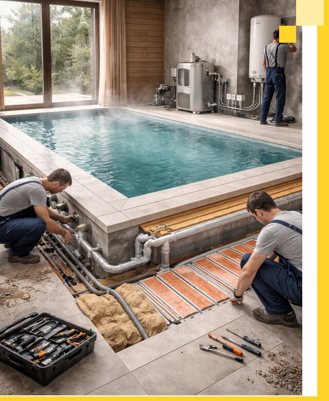 Проектирование и строительство тёплых бассейнов в Котласе