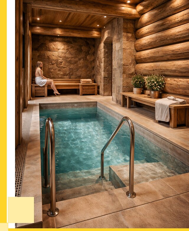 Аренда бани с бассейном в Котласе от 1554450 р. | ЭриданКтл