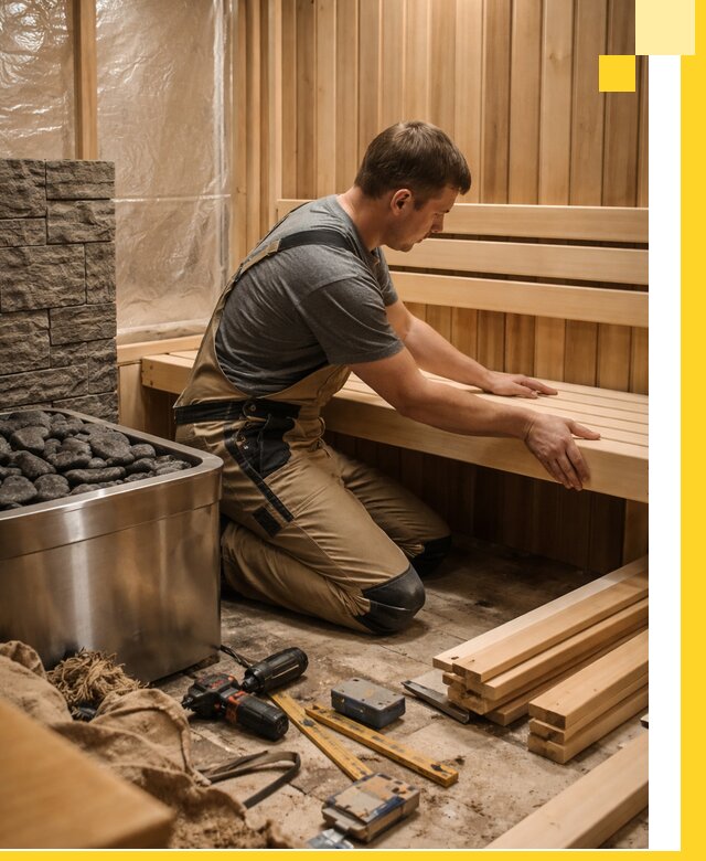 Сауны для дома под ключ с проектированием и монтажом в Котласе