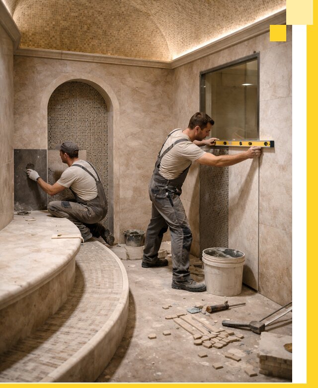 Проектирование и строительство саун с хамамом под ключ в Котласе