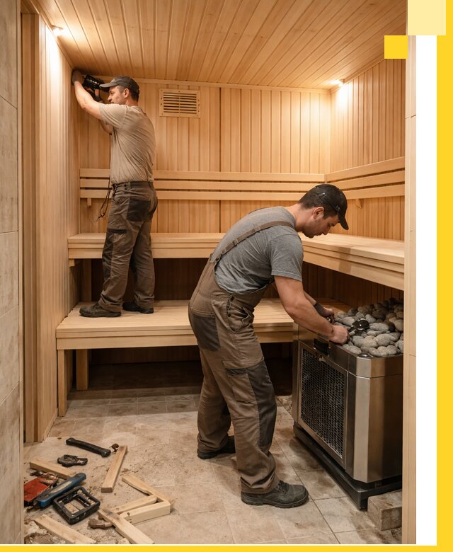 Купить сауну под ключ в Котласе с монтажом и гарантией