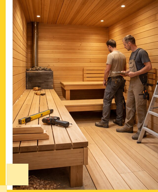 Отделка бань и саун в Котласе по цене от 4663 р. | ЭриданКтл