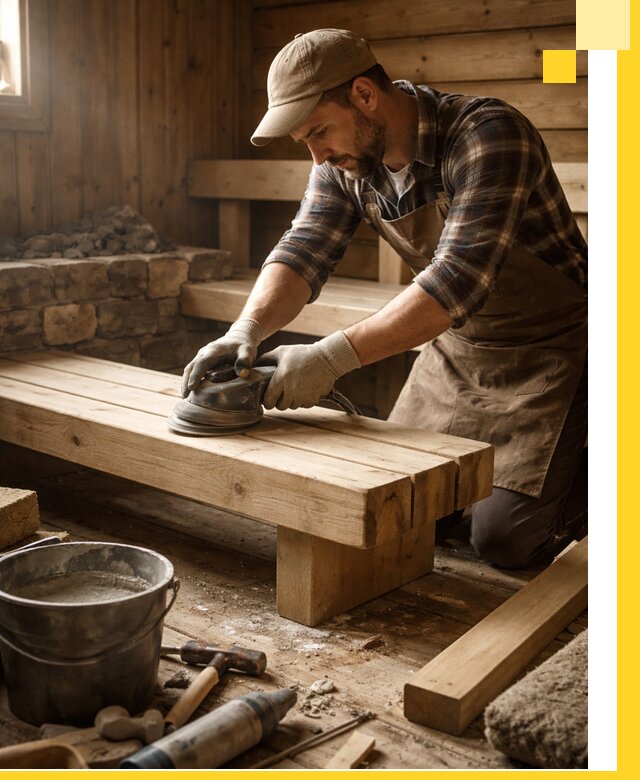 Ремонт бань под ключ в Котласе с гарантией качества и сроков