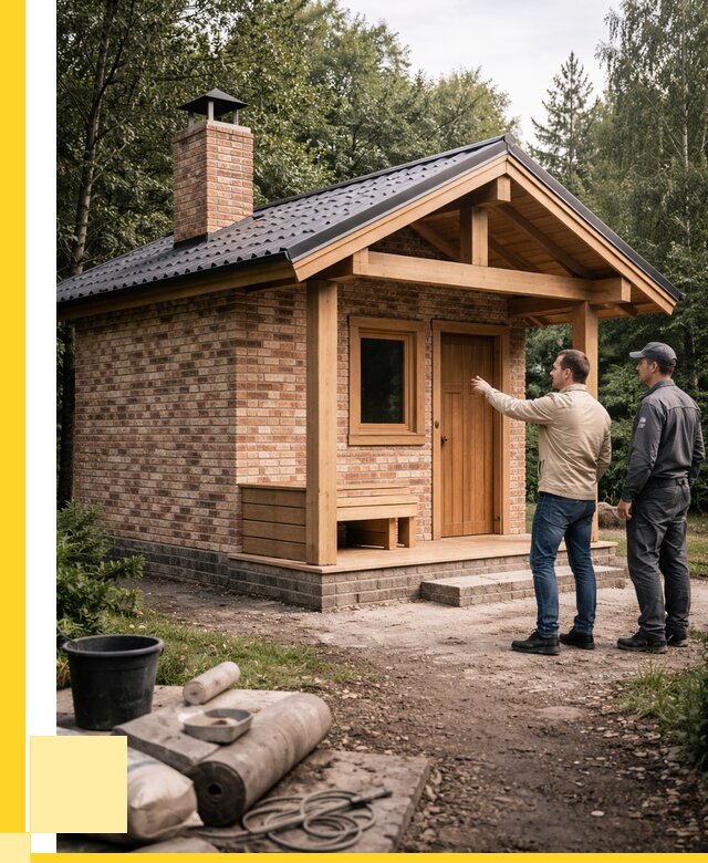 Кирпичные бани и печи в Котласе от 362705 р. | ЭриданКтл